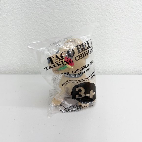 Taco Bell Other - Yo Quiero Taco Bell Chihuahua Dog Rose Plush Soft Cuddle Toy NEW NO SOUND